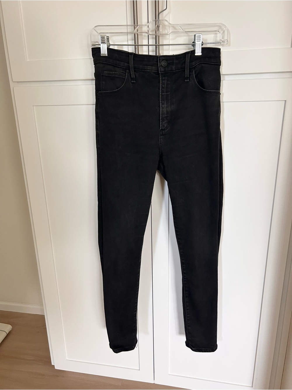 Abercrombie & Fitch Black High-Waist Skinny Jeans